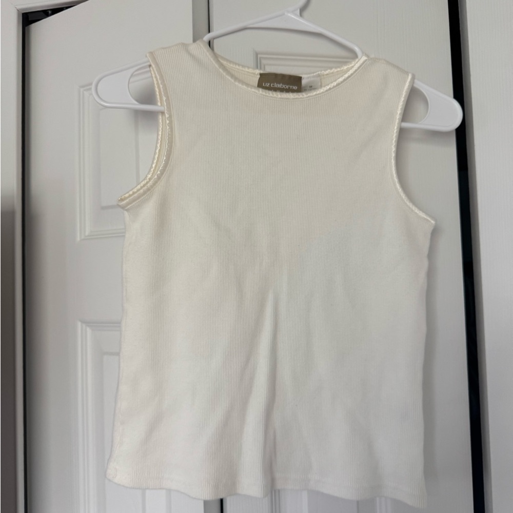 Liz Claiborne Women's White Top